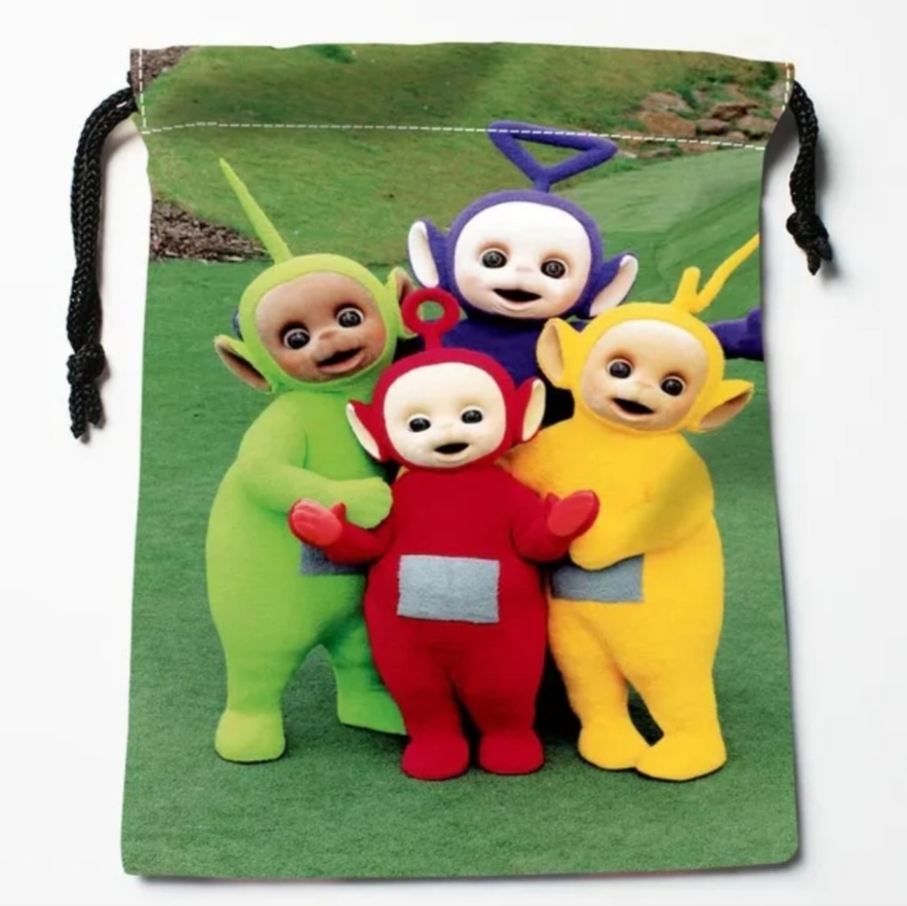 Telletubby Party Bags Size 18×22cm.